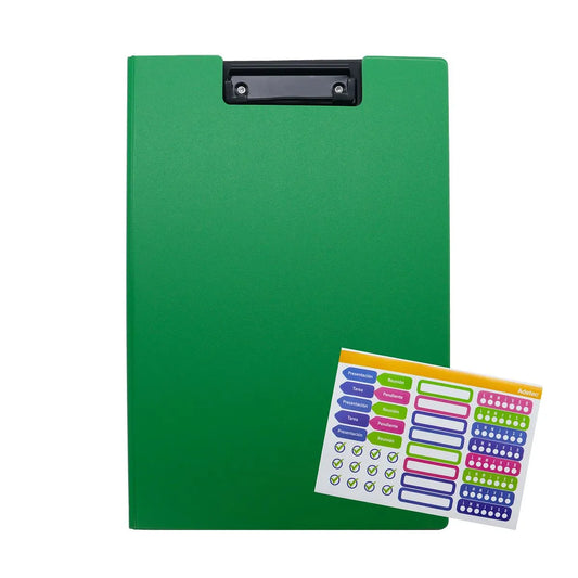 tabla apretapapeles adetec verde