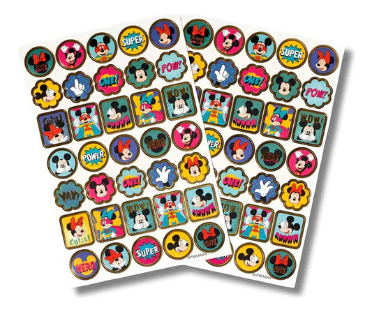 stickers artel contiene 2 laminas de stickers
