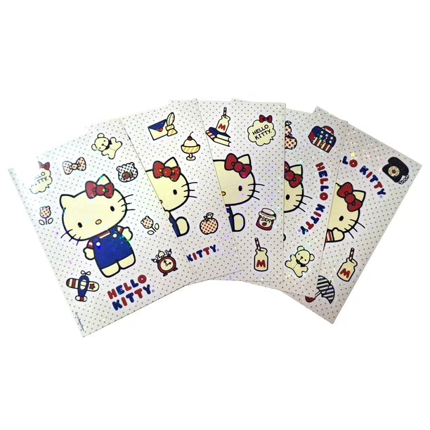 Hello kitty sticker brillantes 5 hojas proarte