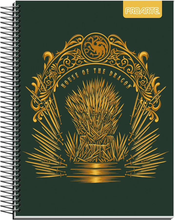 Cuaderno Book Juego de Tronos 150 hojas 7mm
