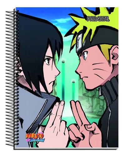 Cuaderno Book Naruto 150 hojas 7mm