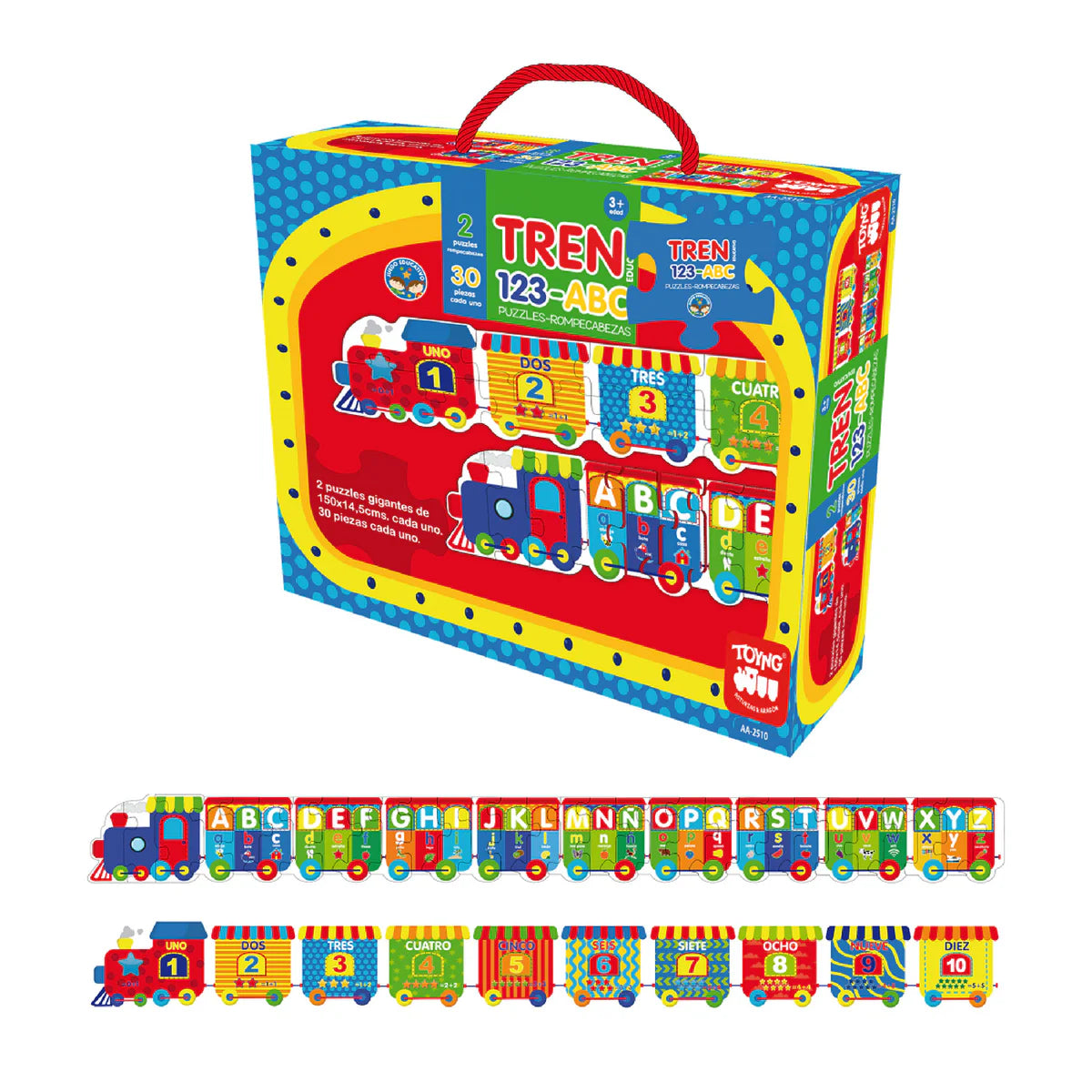PUZZLES - ROMPECABEZAS EDUCATIVO TOYNG