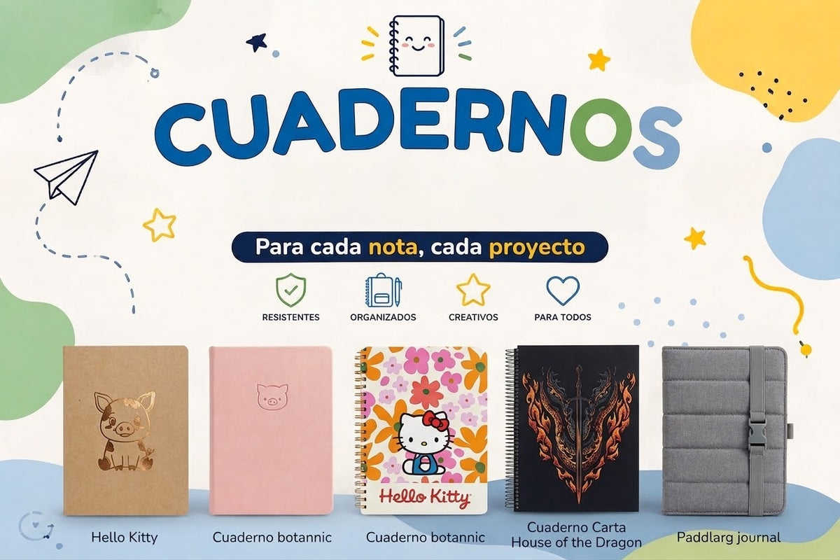 CUADERNOS TAMAÑO CARTA