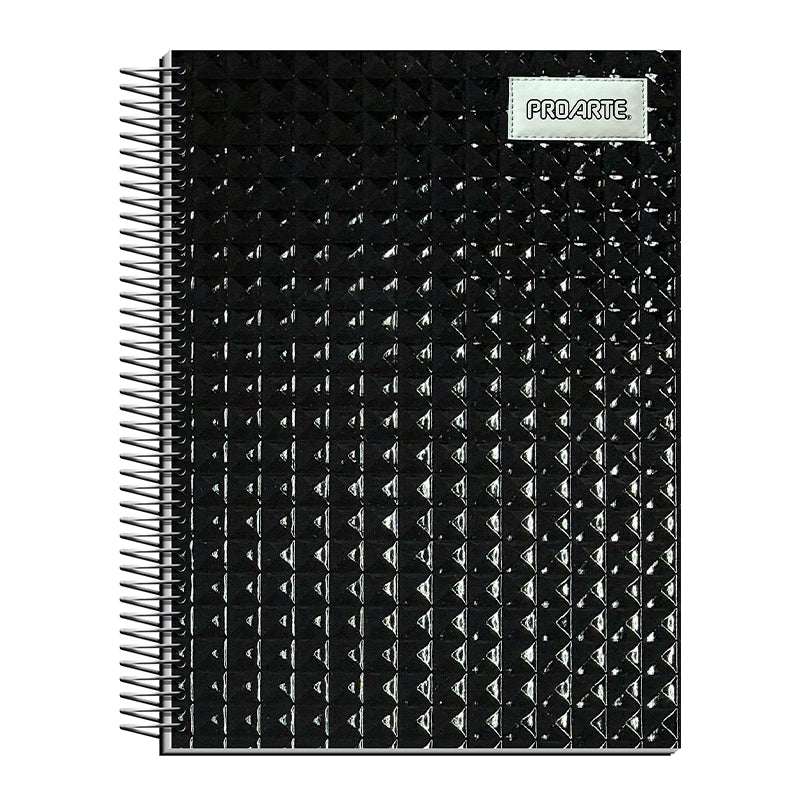 CUADERNO CARTA 150 HOJAS 7MM TEXTURA GLAMOUR