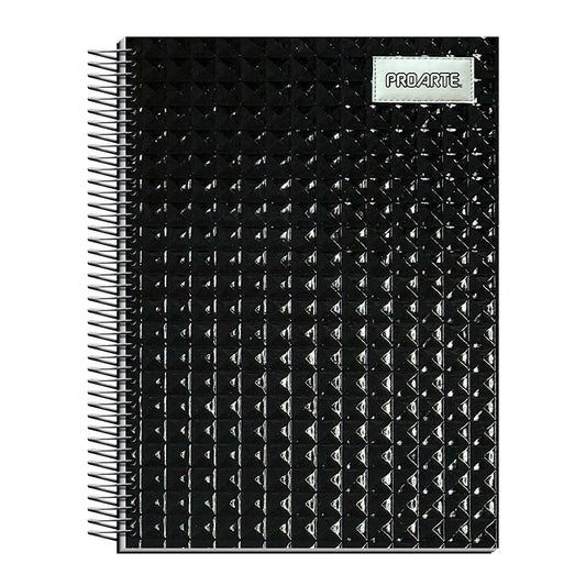 CUADERNO CARTA 150 HOJAS 7MM TEXTURA GLAMOUR