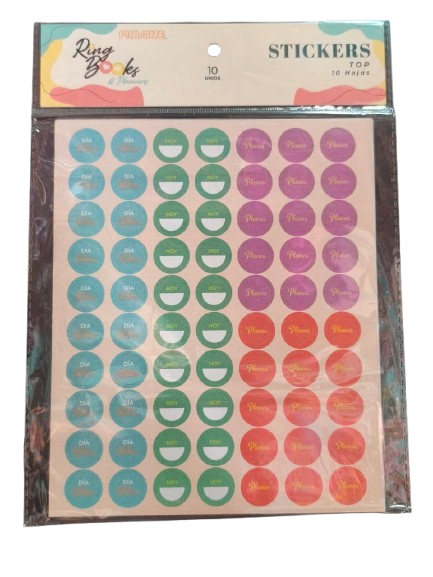 Set de Stickers Mickey Mouse 10 Hojas Proarte