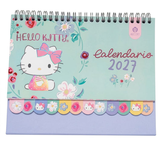 Calendario de escritorio 2027 Hello Kitty