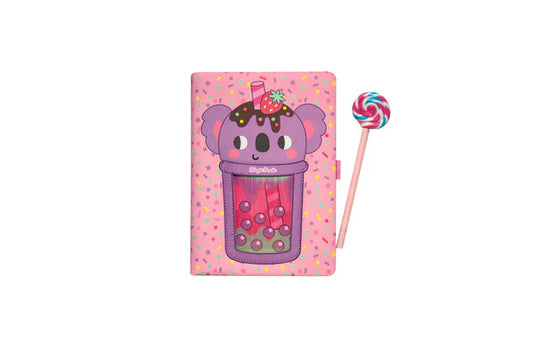 Libreta Koala Shake+Bolígrafo Candy Artel