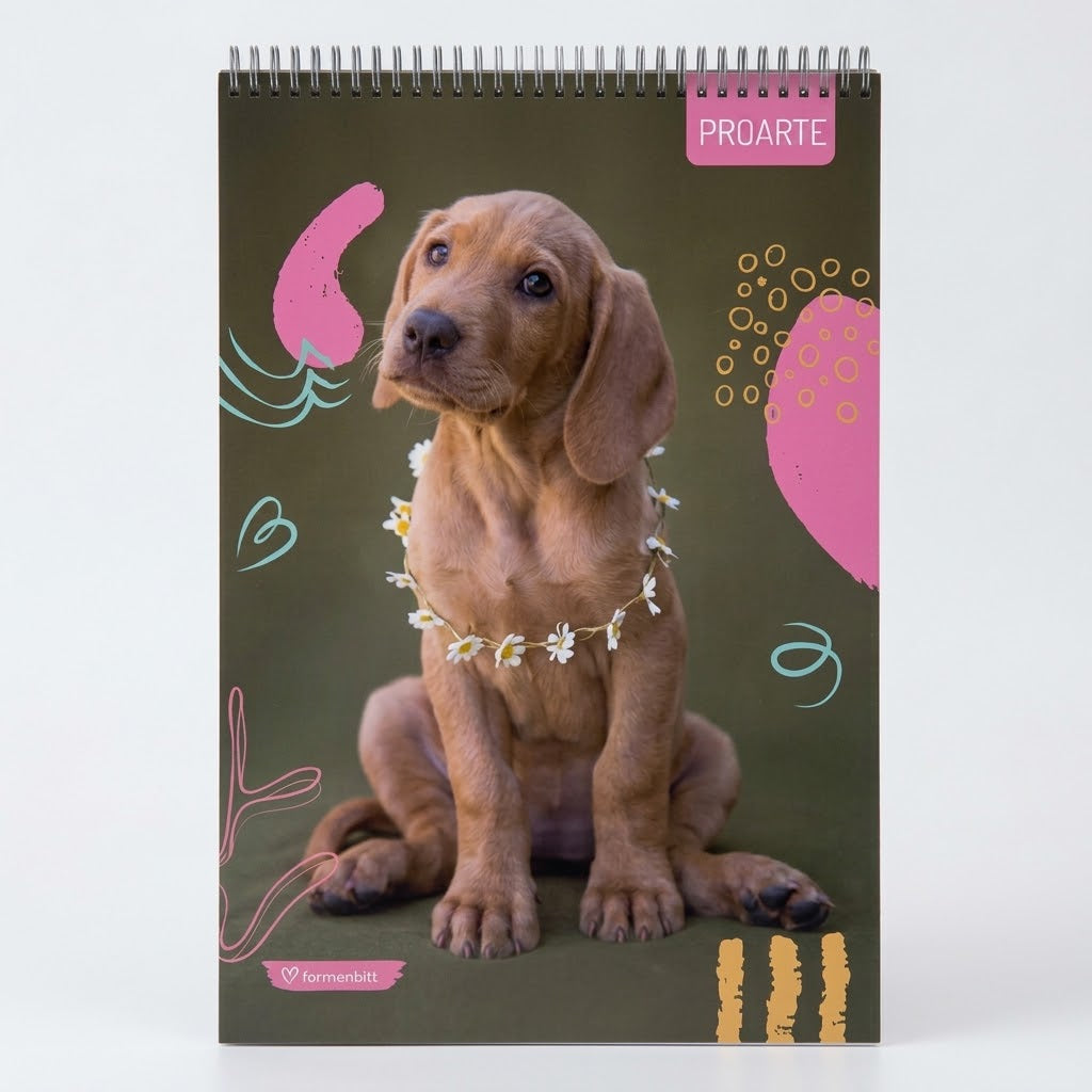 Croquera 16 x 21 Animales Adorables