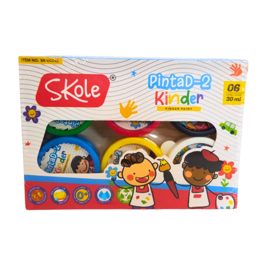 PINTURA DEDOS 30ML SKOLE