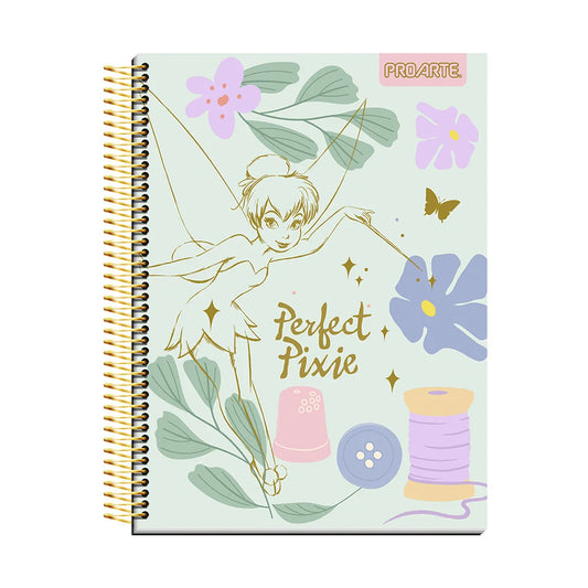 CUADERNO TRIPLE  TINKERBELL 150 HOJAS 7MM PROARTE