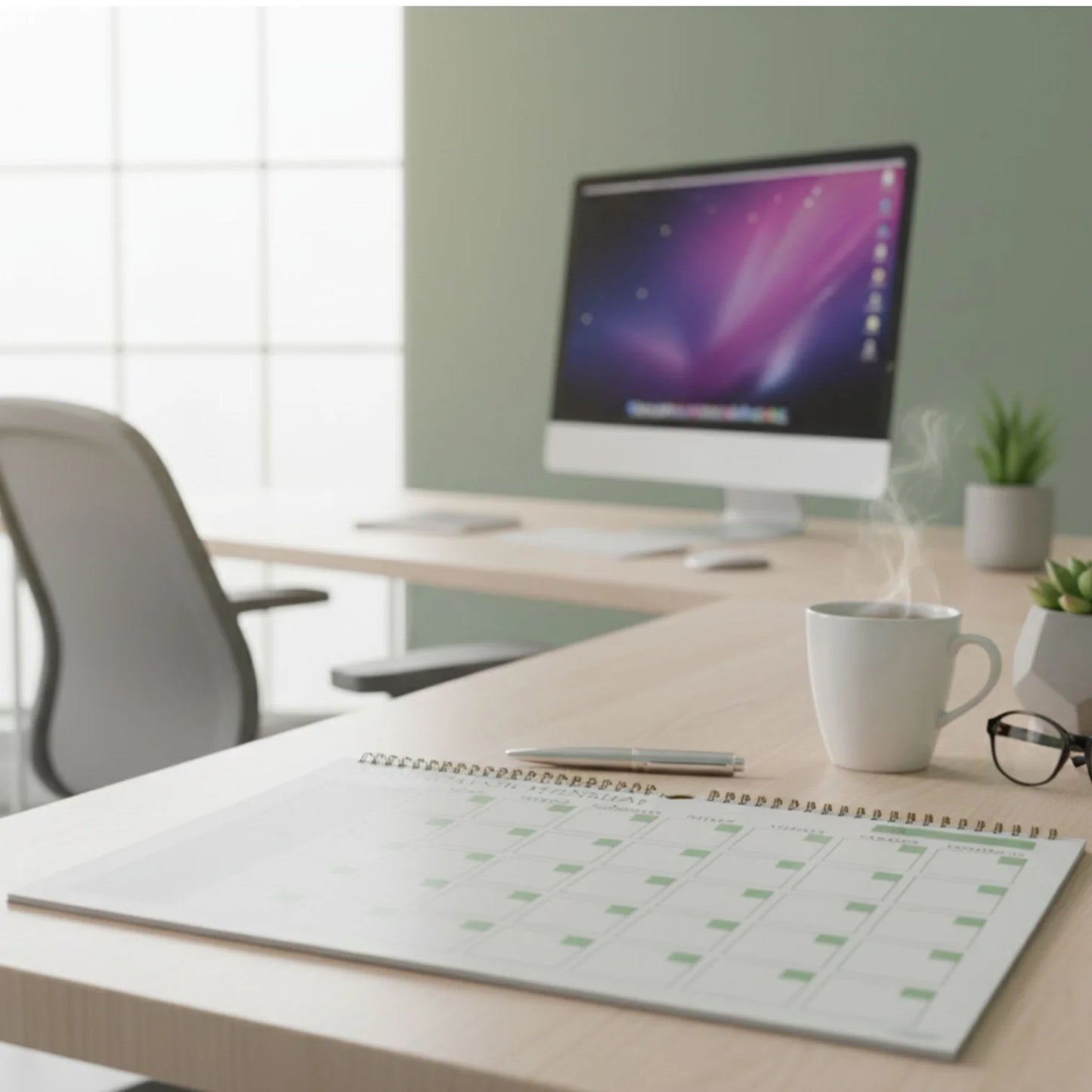 planificador mensual planner artel