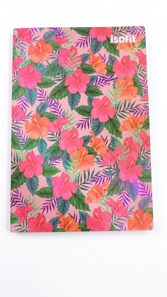Carpetas con Elástico Isofit Flores