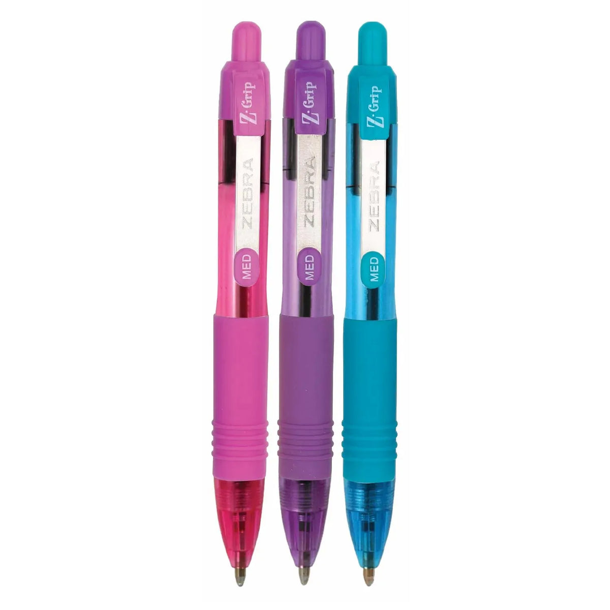 Bolígrafo Zebra Mini Z-Grip Fashion 3 unidades