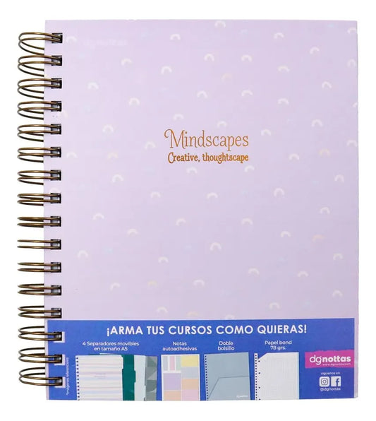Cuaderno DG Notas A5 - 160 hojas 6mm