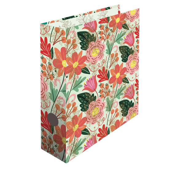 Archivador Lomo Ancho Proarte Floral