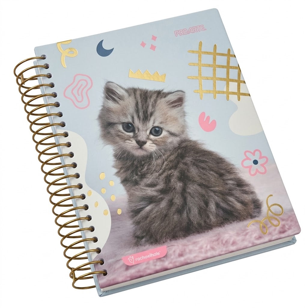 Cuaderno Book Mini Gatitos y Perritos 100 hojas 5mm