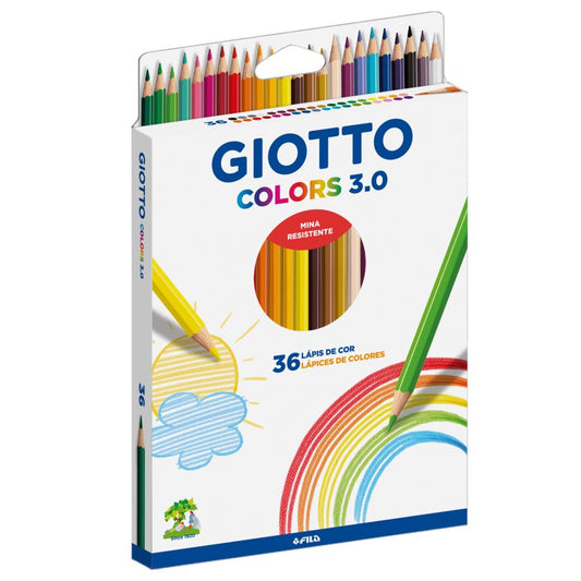 Lápices De Colores Giotto 36 Unidades