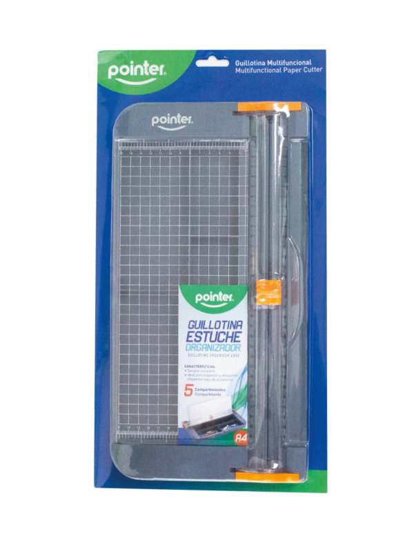 guillotina portatil pointer con organizador