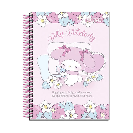 CUADERNO CARTA MY MELODY 150 HOJAS 7MM PROARTE