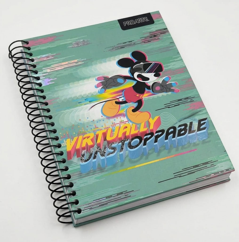 Cuaderno Book Mickey Mouse 150 hojas 7mm