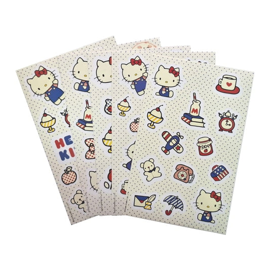 Hello kitty sticker 5 hojas proarte