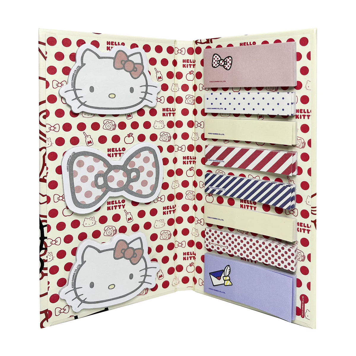 set de notas adhesiva hello kitty proarte