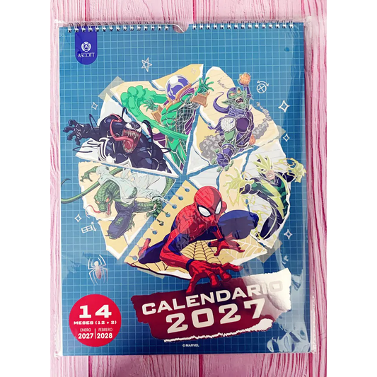 Calendario 2027 Spiderman